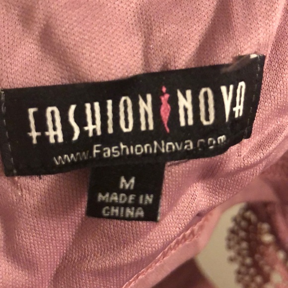 Last one (Medium) Fashion Nova Mauve Jumpsuit - Picture 6 of 6